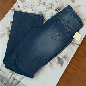 Nicole by Nicole Miller Boot Cut Jeans NWT